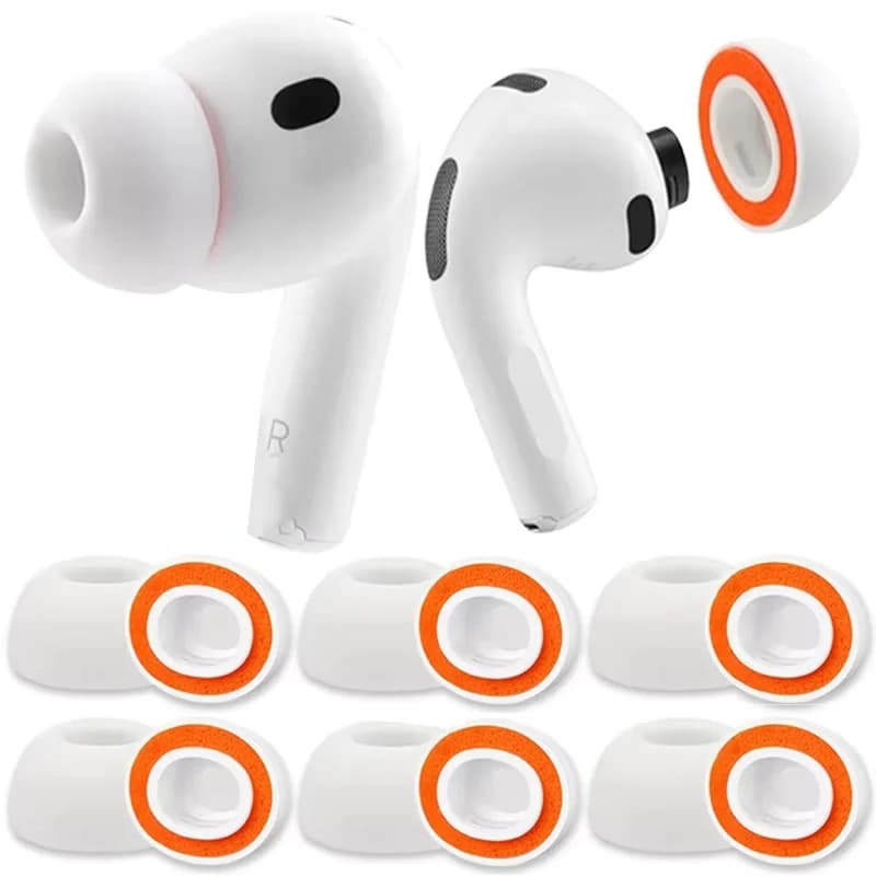 Cuscinetti auricolari di ricambio in memory foam S/M/L per Apple AirPods Pro 1 2, cuscinetti auricolari di ricambio per accessori Air Pods Pro