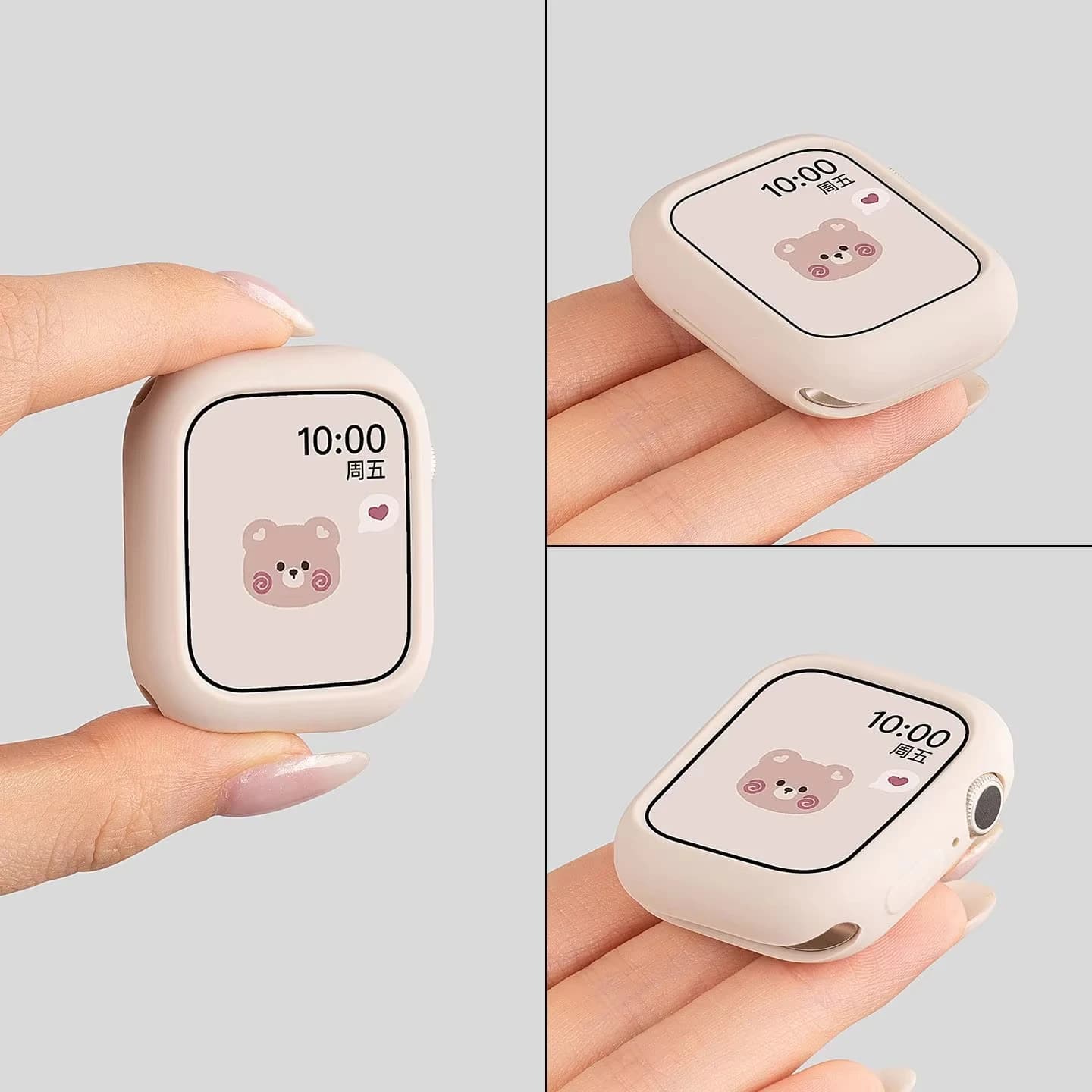 Silicone Case for Apple Watch 11-10 42mm 46mm 38-40-41-44-45mm Iwatch Series 9 8 7 6 4 SE Accessories
