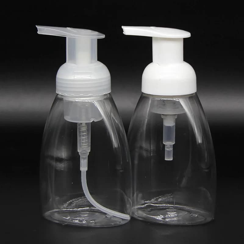 1-4pcs Tipo di pressa Bottiglia di plastica Pompa di schiuma Bottiglia di pulizia Bottiglia Disinfettante per le mani Shampoo Dispenser Sapone Bottiglia di liquido Impanta