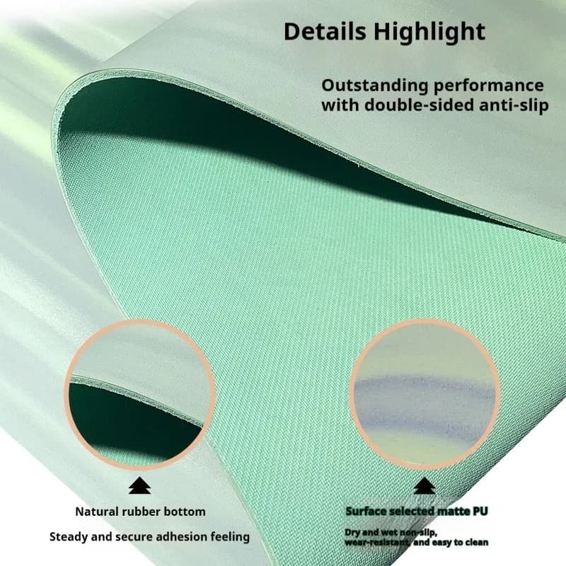 New Design Yoga Carpet in Cock Fiber and PU Effetto Marmo 5mm Waterproof Durable Comfortable Custom Rubber Laptop for Gym and Yoga Exercises