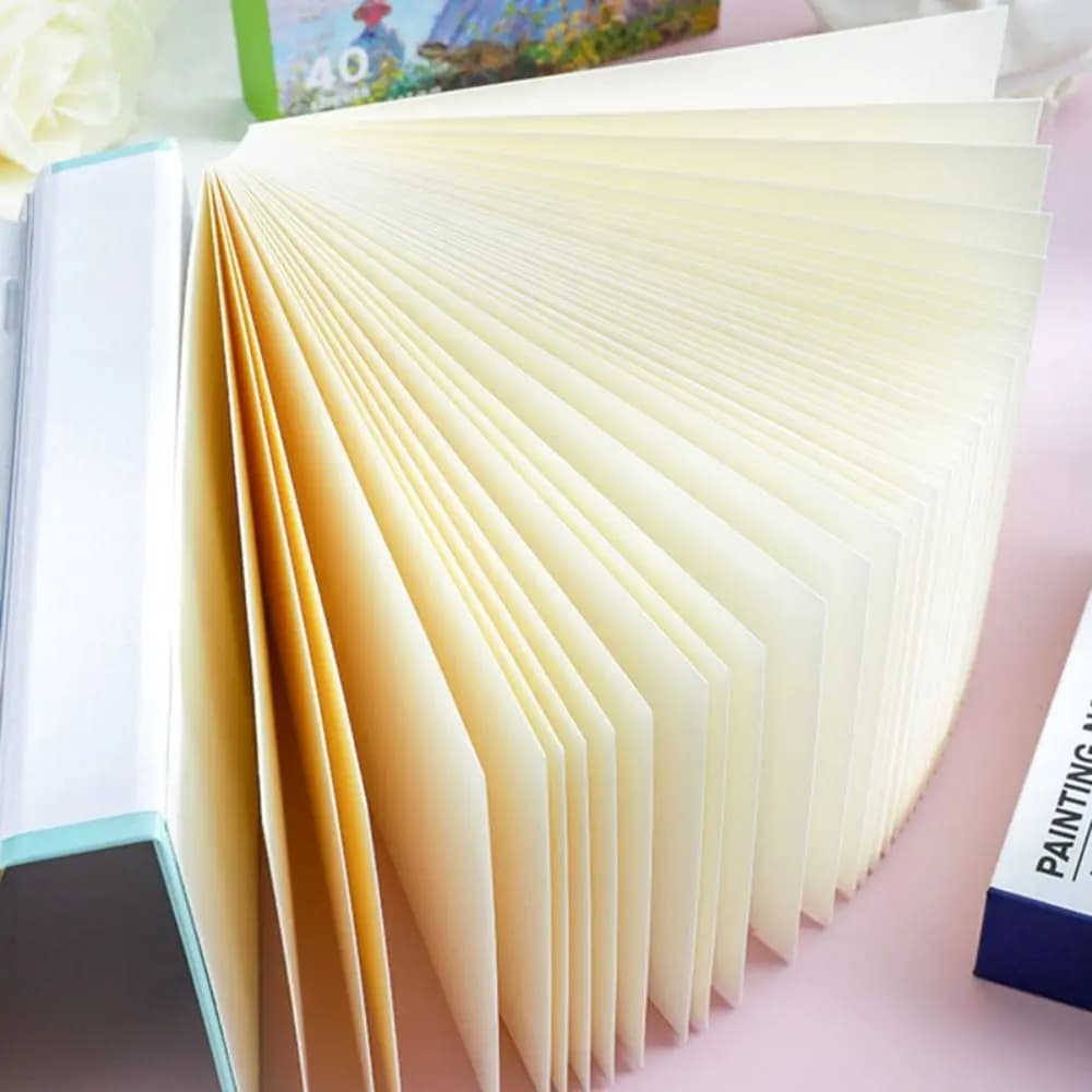 New A3 Size Watercolor Paper With Pigment/Brush Thickened Painting Notebook Art Sketchbook Outdoor Painting
