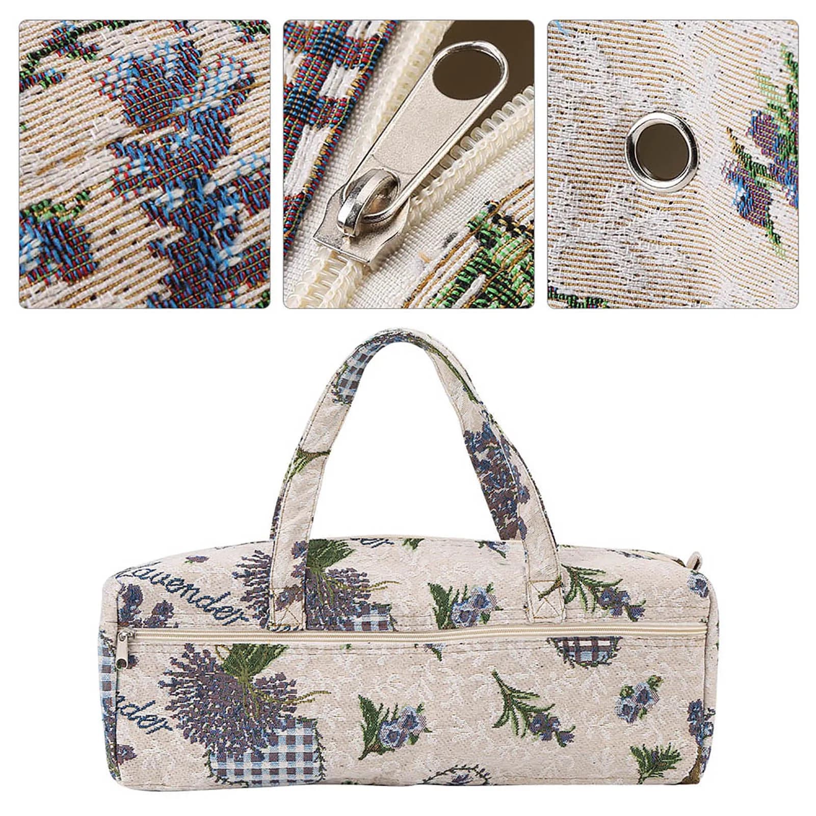 Knitting Needles Storage Sweater Bag Household Fabric Crafts Knitting Needles Storage Sweater Woven Bag