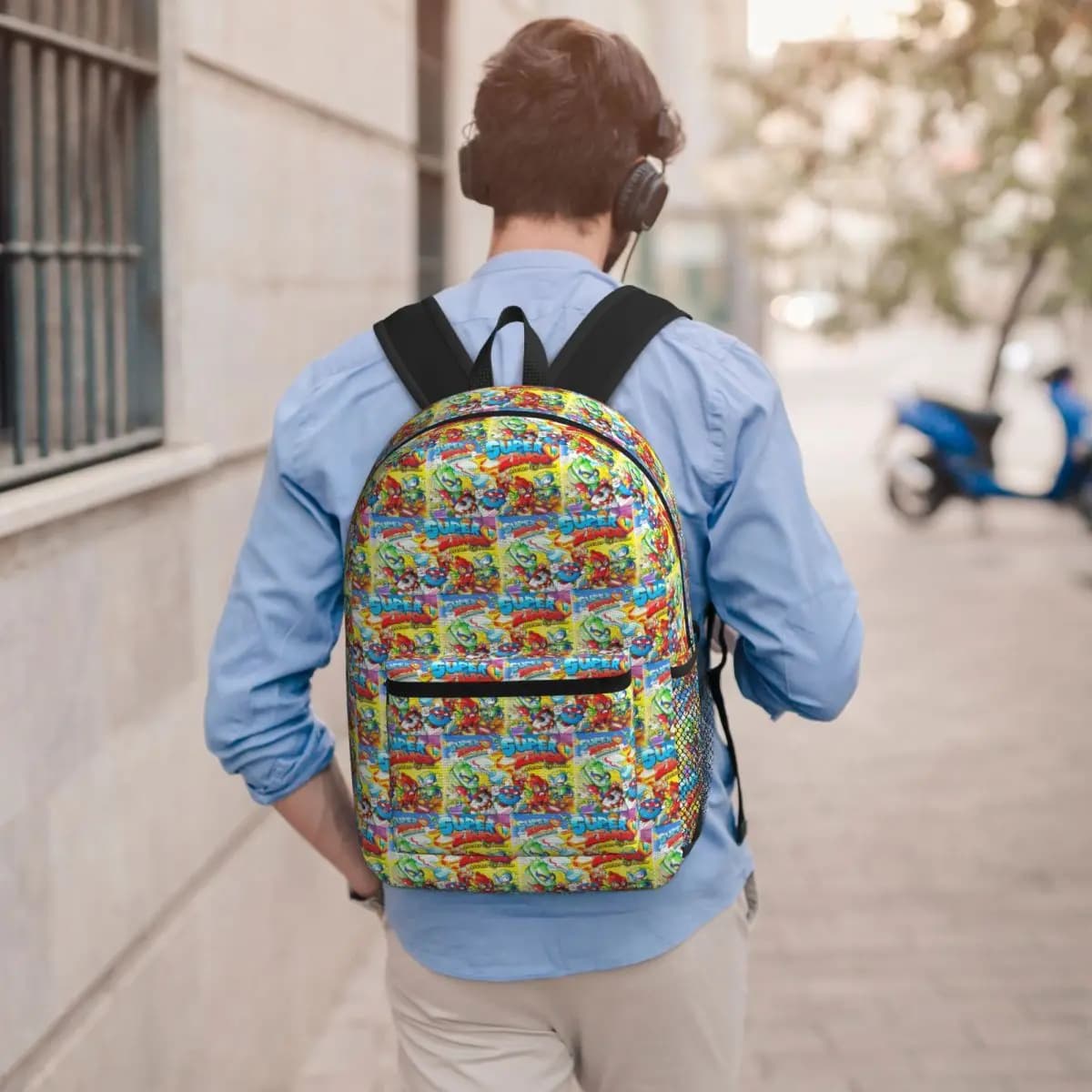 Nuovo Zaino Super Zings Cartoon Game Superzings, Borsa per Libri per Studenti, Borsa Scolastica per Bambini, Borsa a Tracolla per Computer per Uomini e Donne