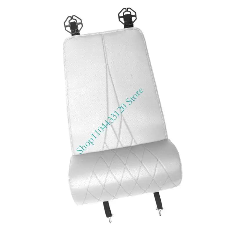 0XXD Cuscino per seggiolino auto comfort per viaggi lunghi Supporto ergonomico per gambe in pelle per auto