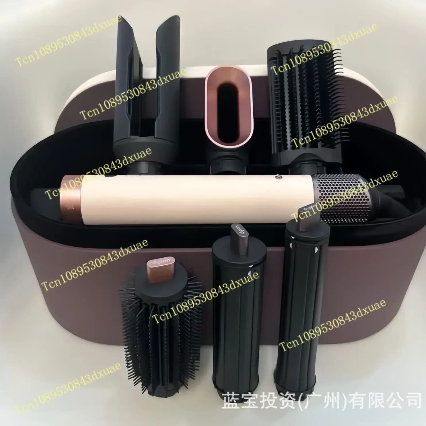Original Complete Set of Accessories for HS09 New Hair Curler - Multi-Functional Styling Hair Dryer & Hair Straightener