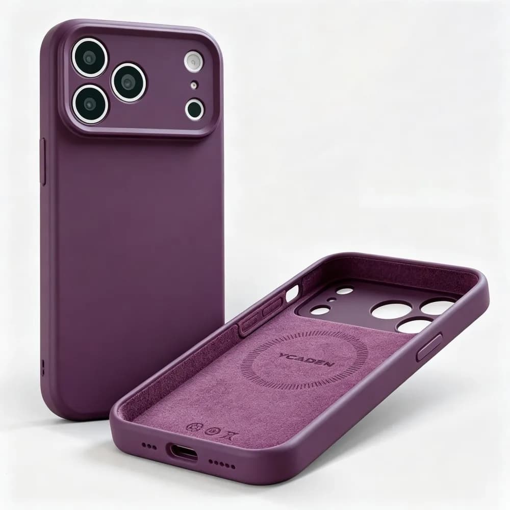 Luxury Liquid Silicone Magnetic For Magsafe Case For iPhone 18 17 Air 16 15 14 13 12 Pro Max Candy Armor Wireless Charging Cover