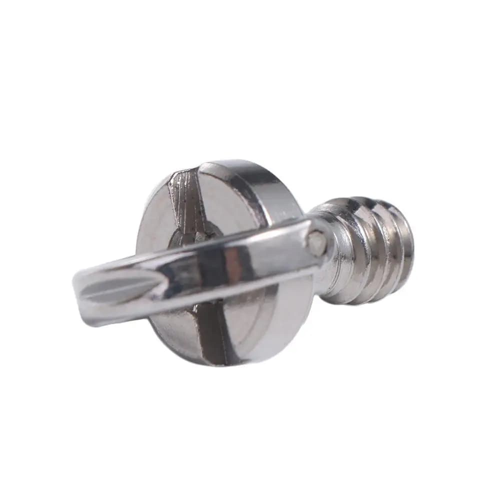 Folding Camera Accessories Silver Screw Adapter Fixed Adapter For DSLR 1/4 Inch Screw Camera Screw D-Ring Screw Tripod Screw