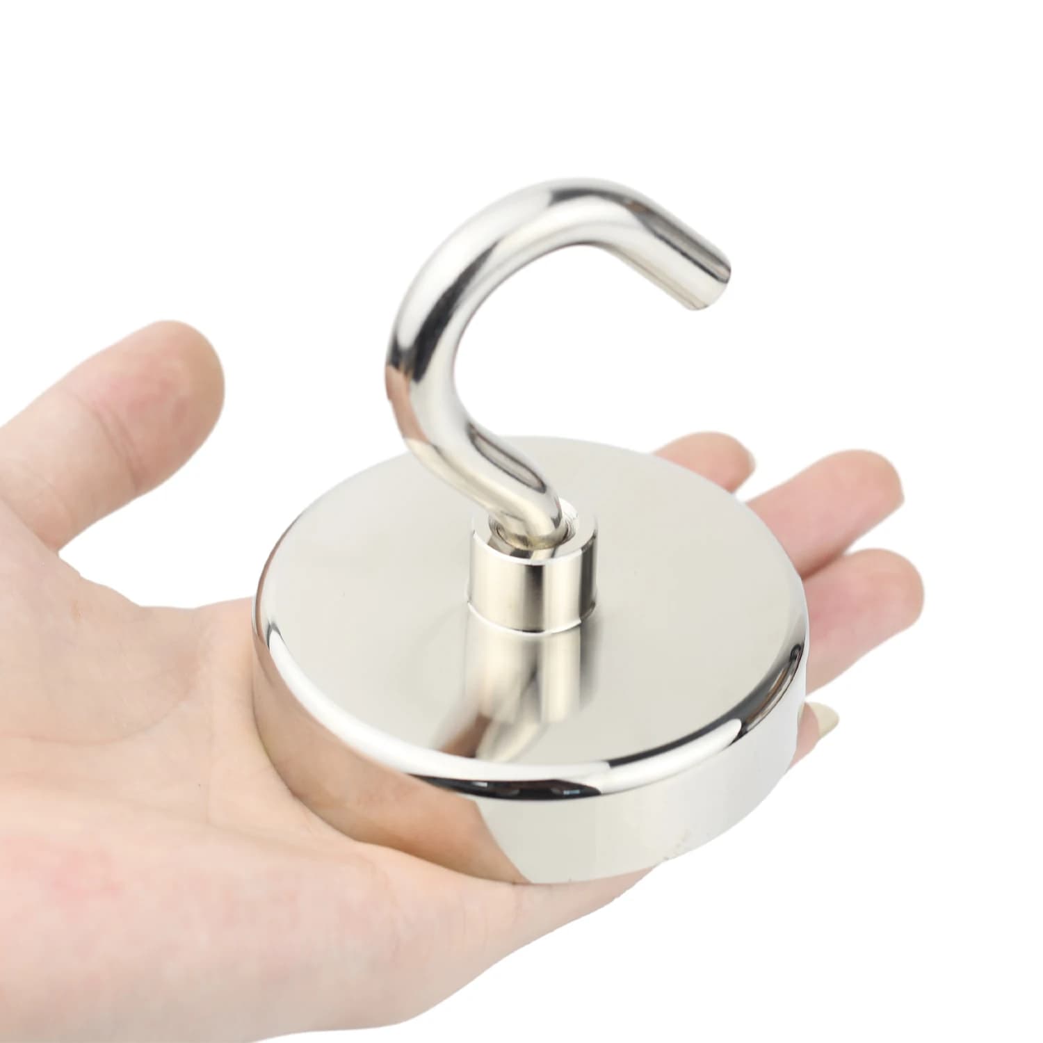 N52 Super Forte Pentola Al Neodimio Pesca Salvataggio magnete Rotondo Potente magnete Gancio Mare Ricerca Scatola di Immagazzinaggio Titolare D10-D42mm