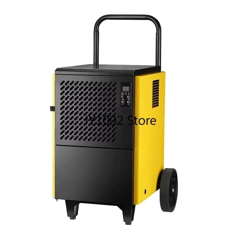 Deumidificatore Compatto da 50L, Purificatore d'Aria Industriale, Deumidificatore a Desiccante per Casa, Ufficio e Serra
