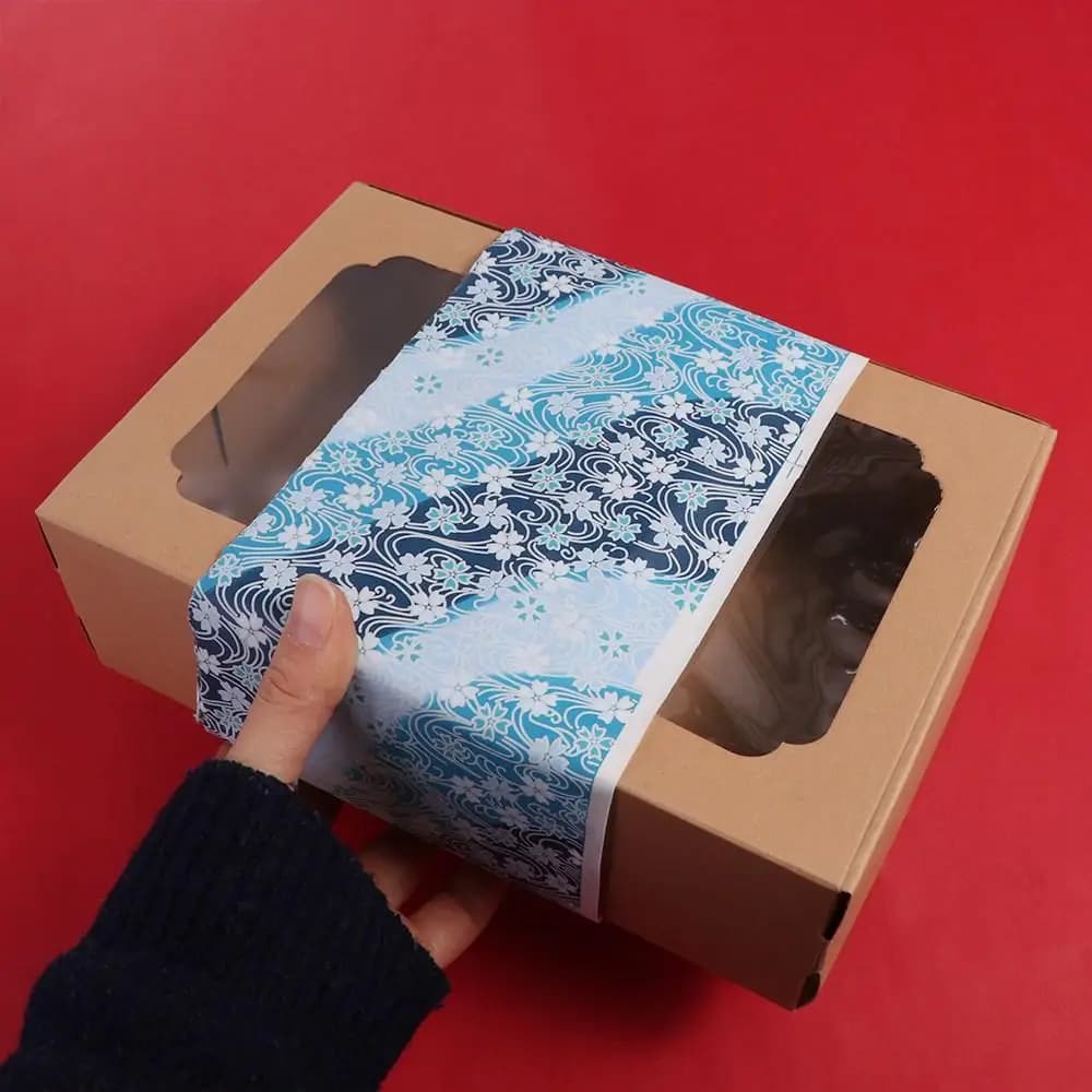 Art Material Japanese Style Gift Wrap Paper Sakura Pattern Paper-cut Craft Paper 42*58cm Origami Paper Paper Cutting