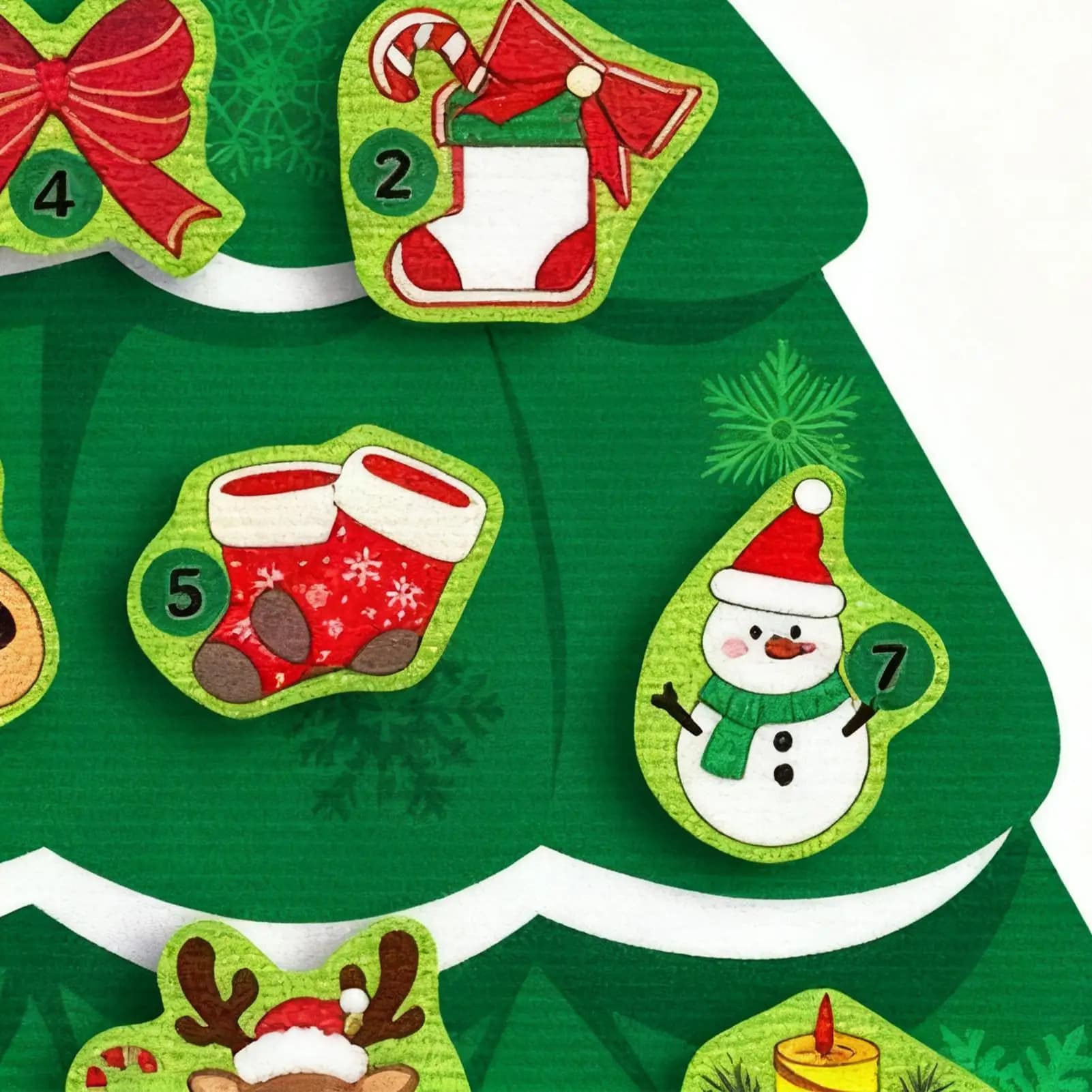 Bersaglio per freccette per bambini 16,5 Icch divertente giocattolo bersaglio a forma di albero di Natale giochi di Natale fai da te con palline adesive per interni ed esterni