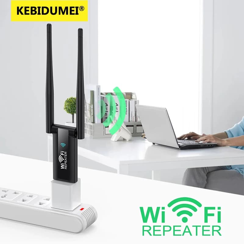 300Mbps 2.4G USB Wireless WiFi Ripetitore Extender WiFi Amplificatore di segnale Booster Ripetitore Wi-Fi a lungo raggio Estensione di rete domestica