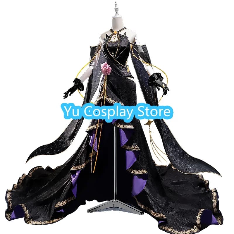 Yu-Cosplay Gioco Honkai Impact 3 Elysia Costumi Cosplay Donne Elegent Dress Party Suit Uniformi di Carnevale di Halloween Custom Made