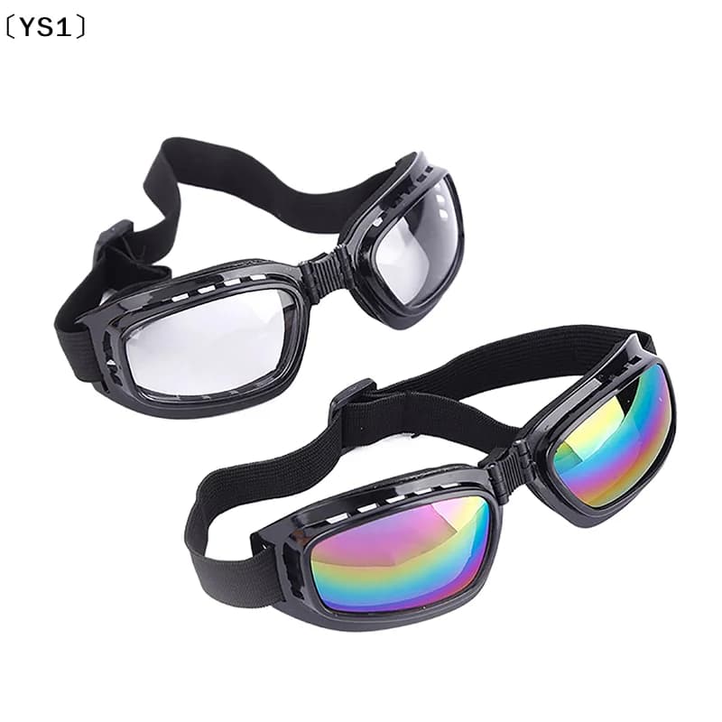 〔YS1〕Safety Goggles Motorcycle Glasses Folding Glasses Anti Fog Windproof Sandproof Ski Goggles Off Road Racing Cycling Eyewear