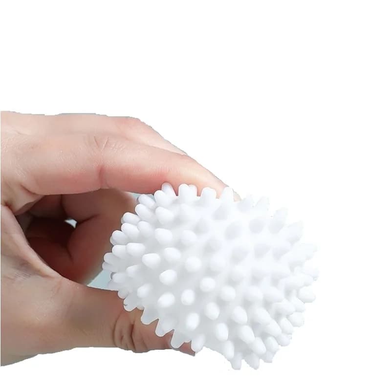 Set di 6 Palline in Silicone per Lavatrice, Anti-Inquinamento, Riutilizzabili, Morbide e Durevoli, per la Pulizia di Vestiti, Casa e Bagno