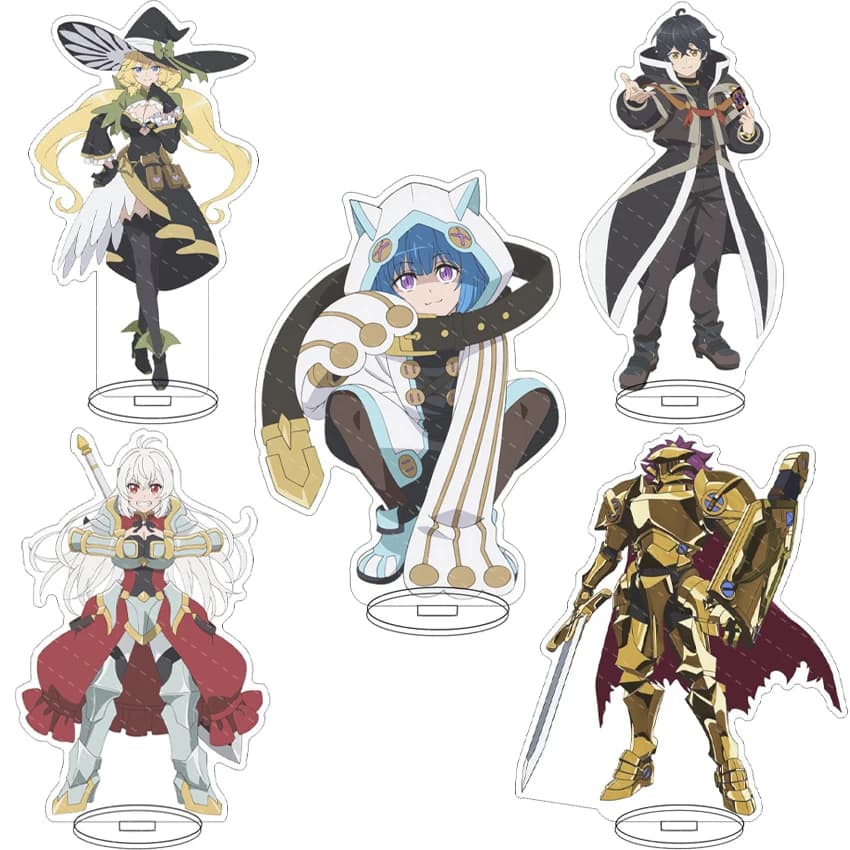 16CM Anime Backstabbed in a Backwater Dungeon Light Mei Nazuna Aoyuki Ellie Nemuru Acrylic Stand Figure Cos Ornaments Gifts