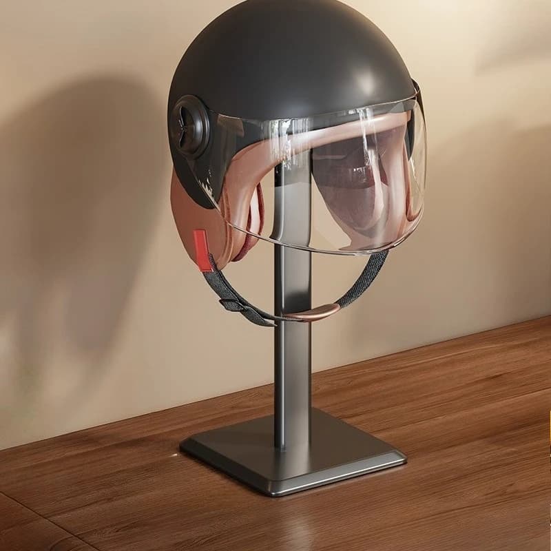 Helmet Rack Entrance Helmet Display Shelf Desktop Over-ear Headphones Frame Motorcycle Electric Vehicle Helmets Storage Stand