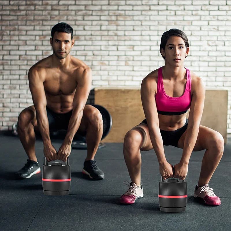 2026 Multi-Grade Adjustable Kettlebell Home Full Body Strength Training Equipment