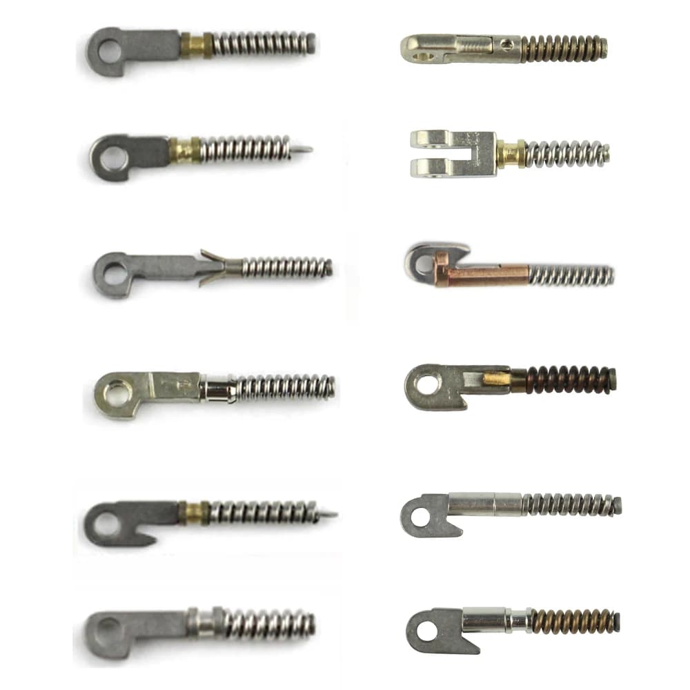 100 pezzi di occhiali con inserto a molla per riparazione aste flessibili, cornice ottica, accessorio di ricambio rotto