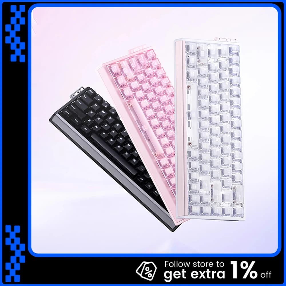 ATK 68RX Interruttore magnetico cablato Tastiera meccanica 8K Frequenza di polling Hot Swap Ergonomia RT0.001mm Tastiera da gioco personalizzata per e-sport