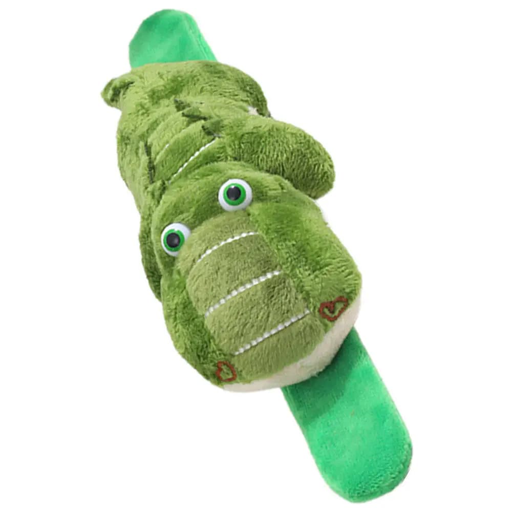 Braccialetto a scatto con animali di peluche, morbido e confortevole, a tema cartone animato, ideale come bomboniera o accessorio decorativo per feste