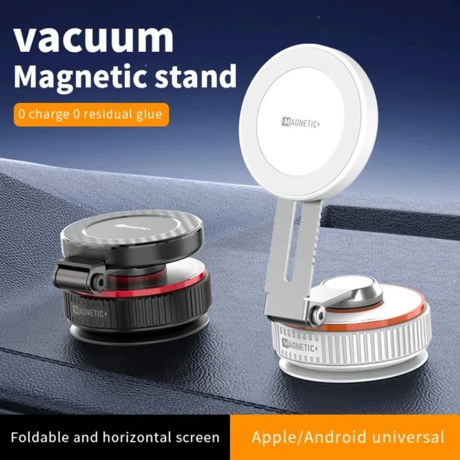 Supporto magnetico portatile per telefono per auto cruscotto ventosa per vuoto supporto per telefono GPS per auto per Magsafe iPhone17 16 15 14 13 12 Samsung