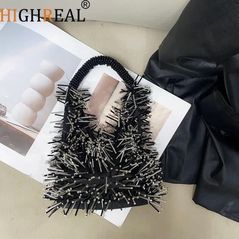 Simpatiche nappe con paillettes Borse a tracolla per donna Borsa a tracolla moda tendenza donna Borse e portamonete da donna