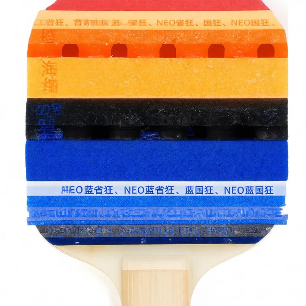 For DHS Neo Hurricane 3 Inverted Rubber Table Tennis Sheet Sticky Surface Professional Ping Pong Paddle Sponge Accessory