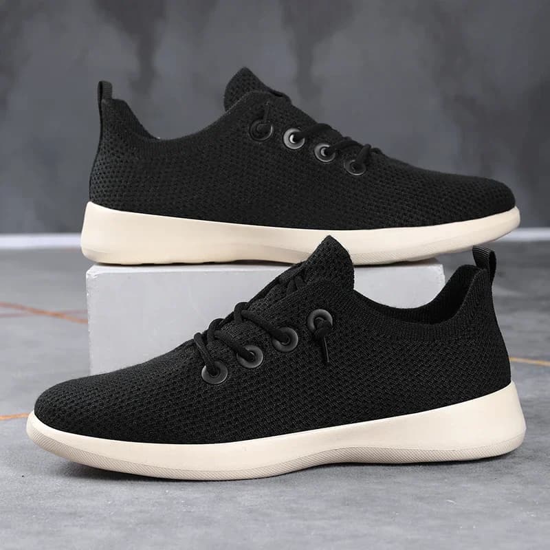 Scarpe da ginnastica da uomo primaverili con suola morbida Scarpe da uomo in mesh traspirante Scarpe basse casual antiscivolo Scarpe da ginnastica per il tempo libero da passeggio Tenis Masculino