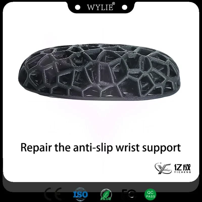 Supporto ergonomico antiscivolo per il polso per la riparazione e la manutenzione del telefono con struttura cava traspirante e cuscino a griglia ispessito