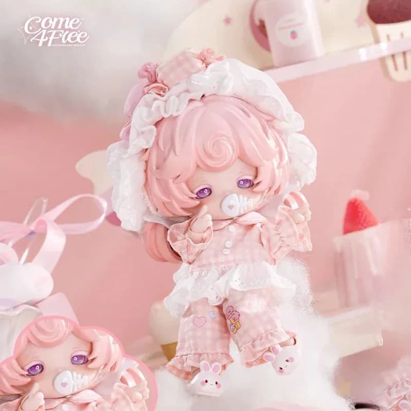 Bonnie Milk Cake Dream Puff Series Blind Box Toys Kawaii Anime Action Figure Sorpresa Scatola misteriosa Bambole Regalo per ragazze