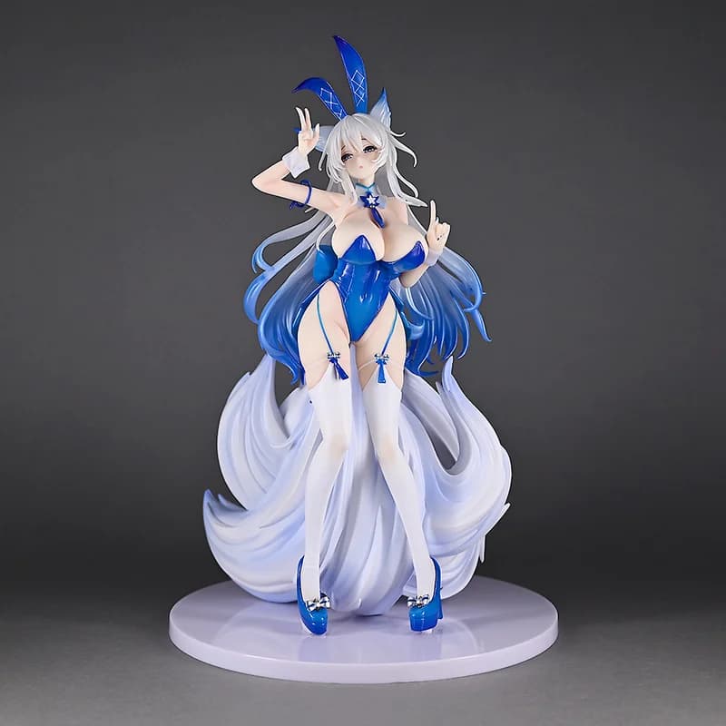 Figure Anime Azur Lane, Ornamento GK Shinano, Bambola Coniglio Trendy, Giocattoli da Scrivania, Modellino per Bambini, Regalo da Collezione