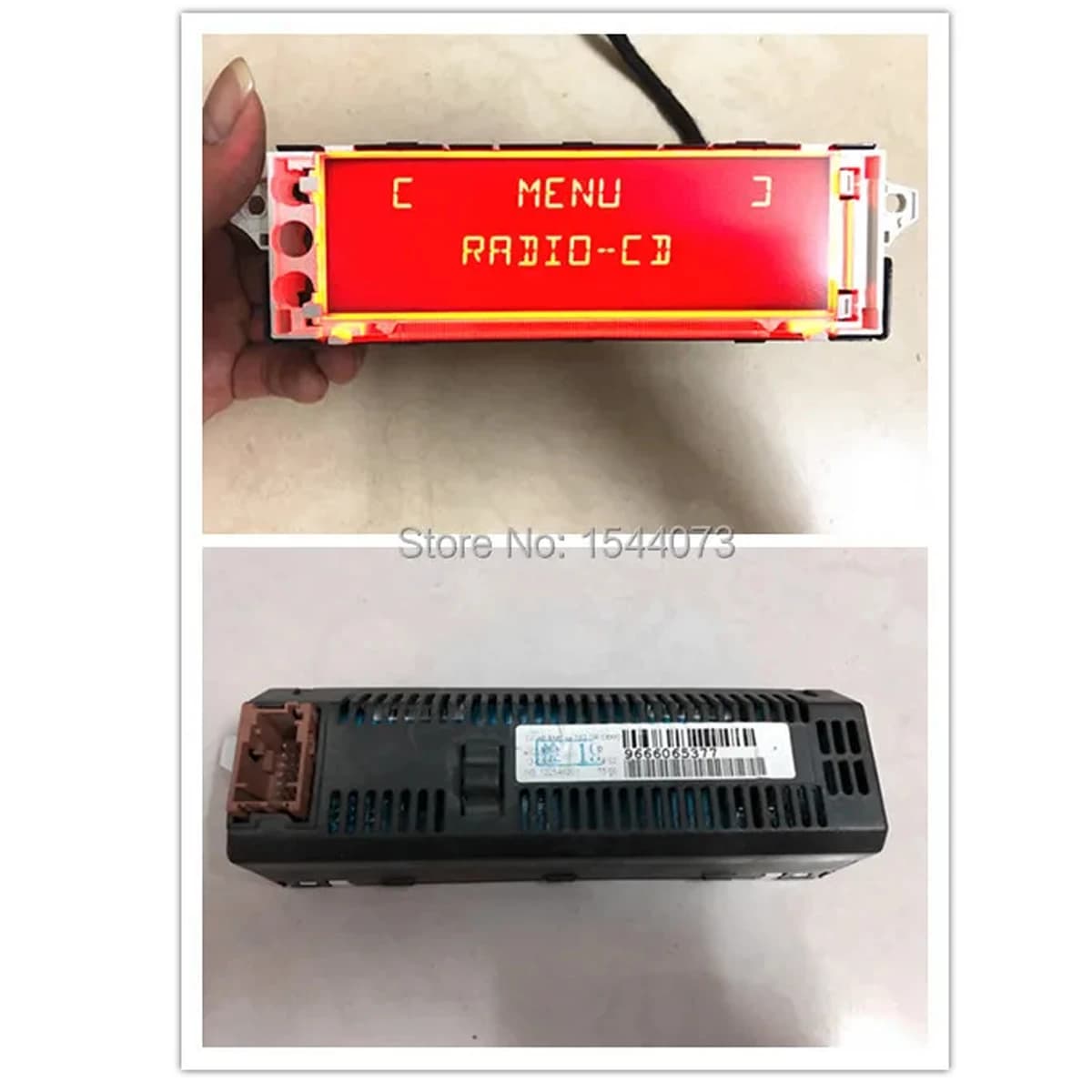 Original Screen Support USB Aux Display monitor 12 pin for Peugeot 307(Some model) 408(Some model) screen citroen C4