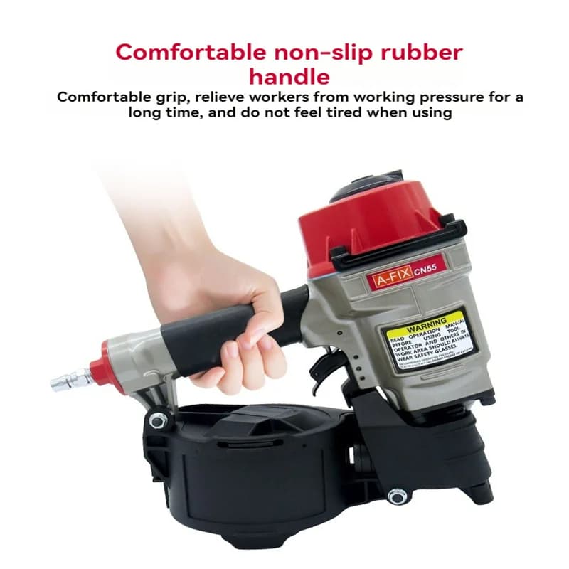 Chiodatrice a Bobina Pneumatica CN55 CN70 CN80 per la Realizzazione di Pallet, Lavorazione del Legno, Rivestimenti e Mobili
