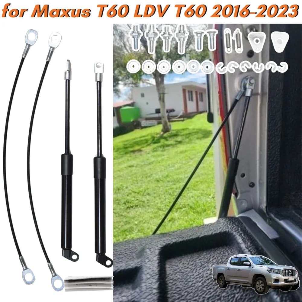 Qty(2) ammortizzatori per bagagliaio per Maxus T60 LDV T60 per Chevrolet S10 Max Pickup 2016-2023 sollevatore per portellone posteriore supporta ammortizzatori per molle a Gas