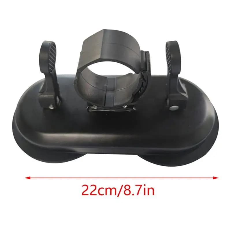 Massage gun holder with suction cup – Free hand support for wrap gun, no installation needed