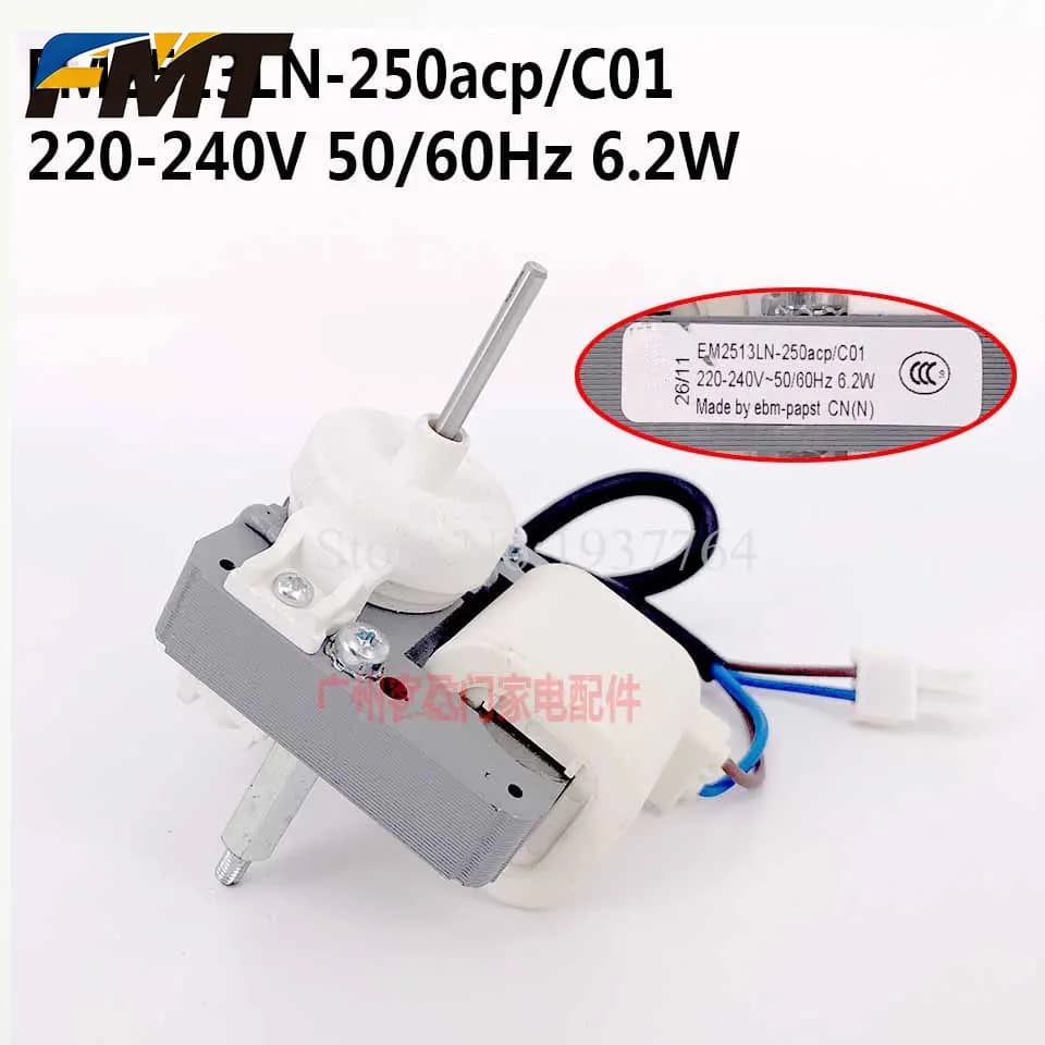 Nuovo motore ventola di raffreddamento per frigorifero EM2513LN-250acp/C01