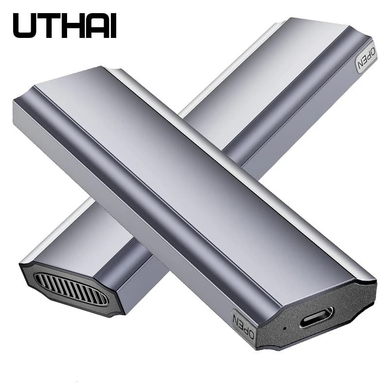 UTHAI-M11 M.2 Gaming SSD Solid State Drive NGFF/NVMe 10G/5G Type-C 3.1 Custodia per disco rigido esterno per viaggiatori
