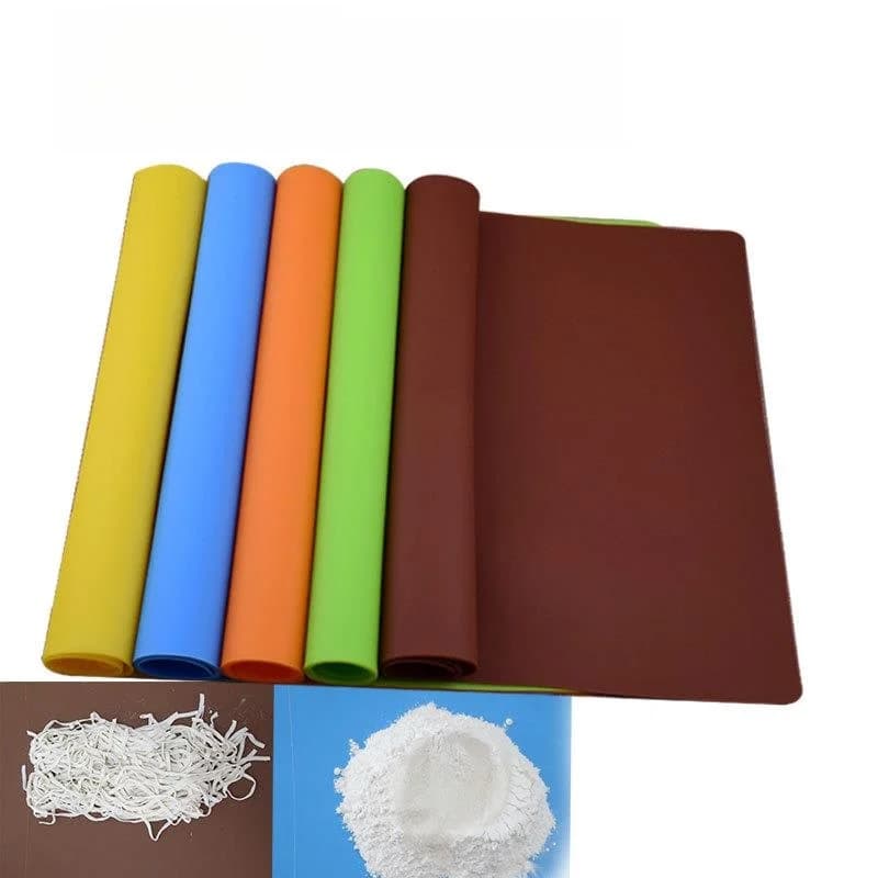 Large Silicone Table Mat 4060, Heat Resistant, Sottopiatto, Laptop Desk Mat, Soft Silicone Mat for Children and Students