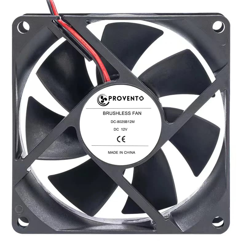 DC 5V/12V/24V 3000RPM 80MM 8CM 80X80X25MM Manicotto della ventola di raffreddamento e ventole di raffreddamento con cuscinetto a sfera per PC Laptop Computer Case Industria
