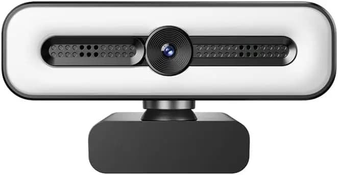 Webcam 4K UHD con Doppio Microfono, Correzione Automatica della Luce, Copertura Privacy, Autofocus PDAF per Streaming e Videoconferenze