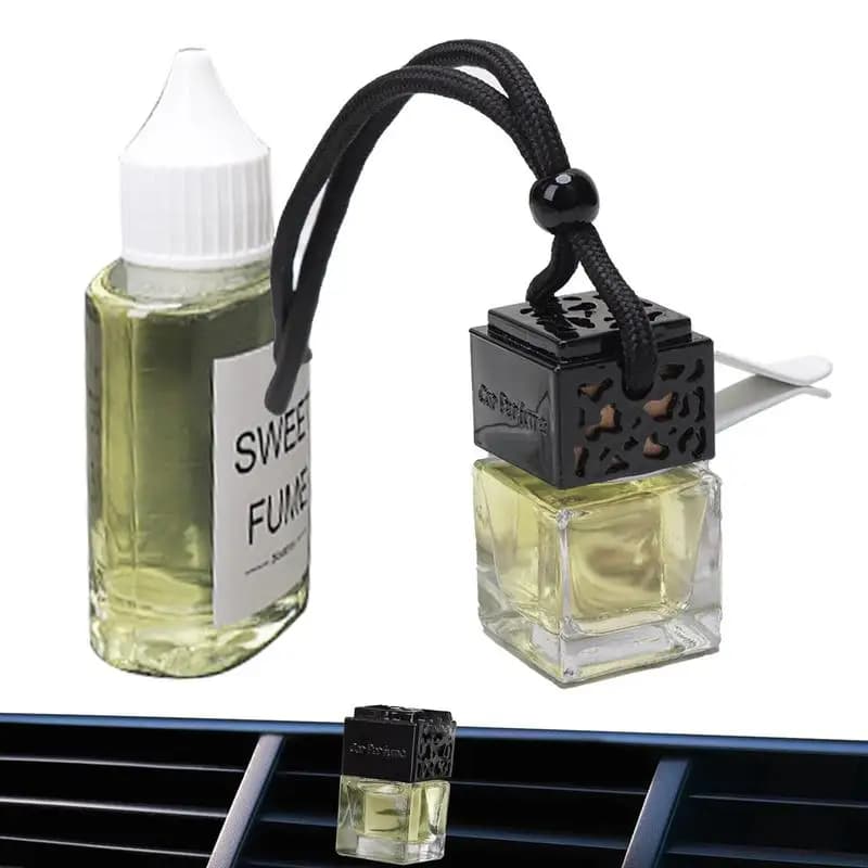 70ml Deodorante per auto Aromaterapia Diffusore per automobili Profumo di olio per auto a lunga durata Rimuovi l'odore automatico per ornamenti auto SUV