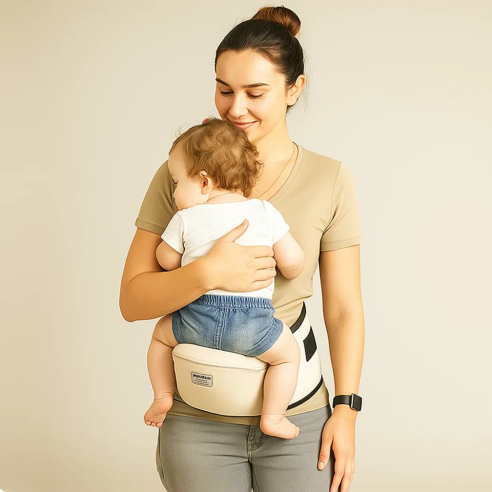Breathable Baby Carrier Newborn Front Holding Soft Material Baby Waist Stool Waist Stool Strap Infant Kangaroo Bag