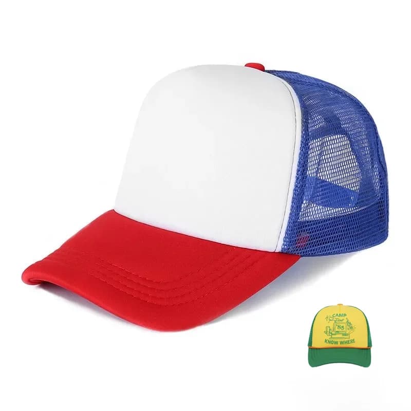Sport Retro Stranger Hat Cosplay Dustin Baseball Cap Mesh Thinking Hats Adult Unisex Accessories Adjustable Prop Outdoor