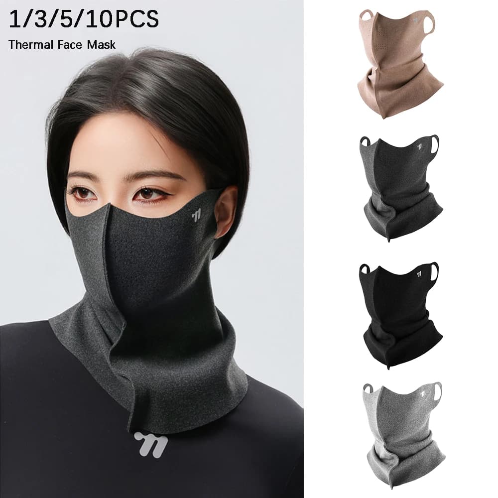 Sports Neck Face Mask Windproof Warm Breathable and Comfortable Design Suitable for Cold Weather Outdoor Activities Unisex