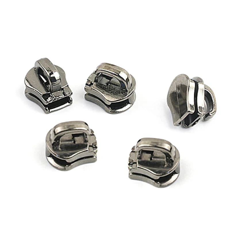 ✰ ✪ Set di 10 Pezzi in Metallo 5 # Cerniera per Jeans a Cerniera Libera, Cerniere per Giacche, Cerniere per Borse, Cerniere per Cucito