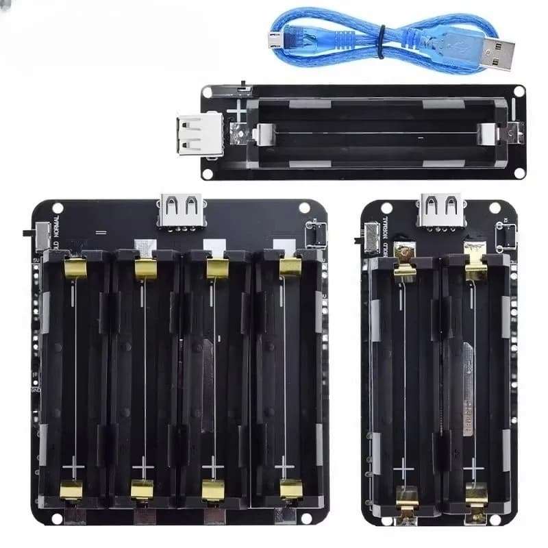 Battery holder 18650 V3 development card compatible with overload protection Raspberry Pi 3 5V