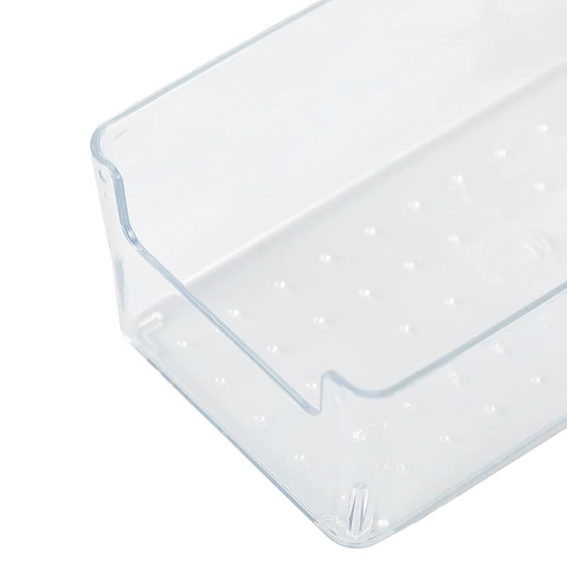 Acrylic Storage Box Transparent Desktop Organizer Large Capacity Stickers Box Subpackage Holder Desktop Stationery Storage Box