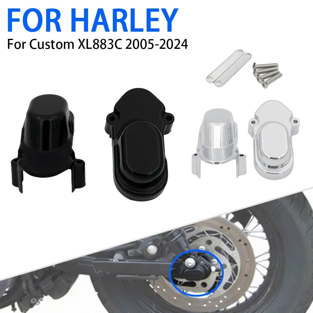 Accessori Moto per Harley Davidson Sportster 1200 883 2005 - 2021 2020 Tappi Coprimolla Asse Posteriore Moto