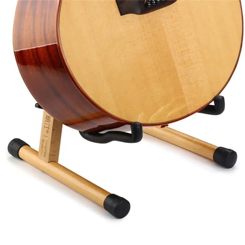 Supporto per chitarra treppiede pieghevole 652F per chitarra acustica elettronica basso ukulele violino